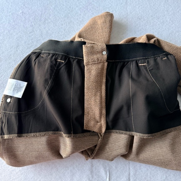 Wit & Wisdom Whitney Ab Solution Slimming Wide Leg Herringbone Pants - 8P - Picture 12 of 16